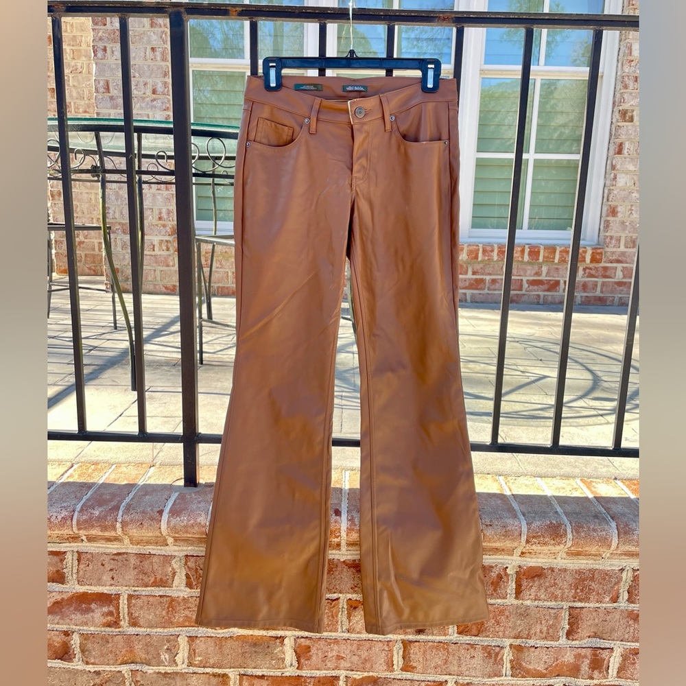 NWT Wild Fable Brown Faux Leather Women Pants